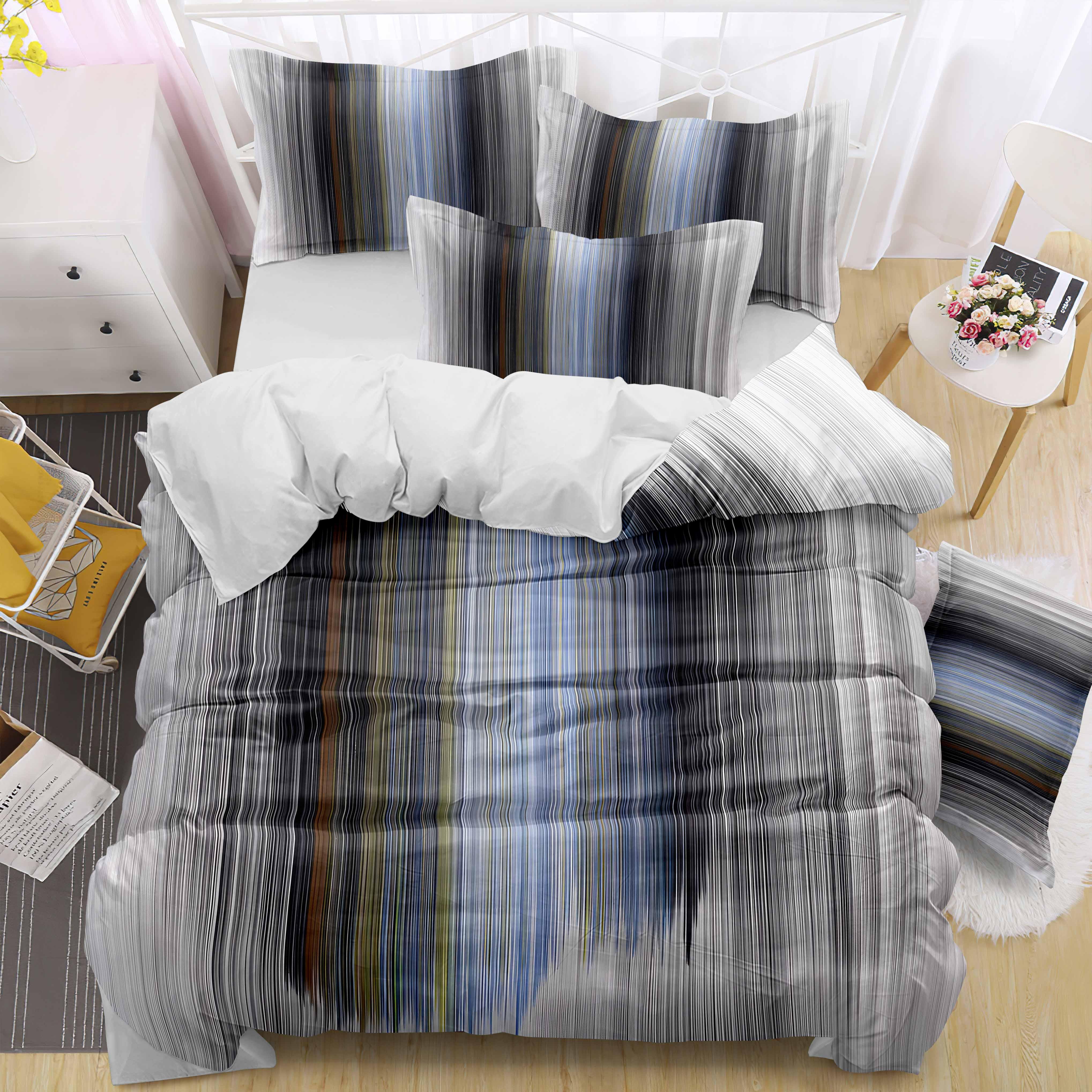 130 gsm Digital Printed Bed Sheet Set (Abstract)