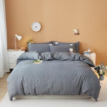 Minimalistisk polyestersengplade sæt chic blød